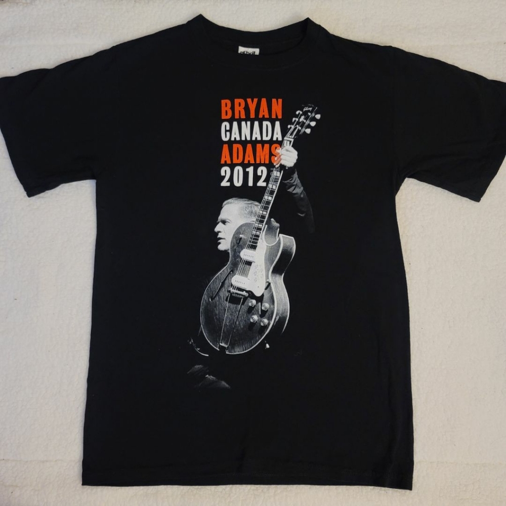 Bryan Adams 2012 Canada tour shirt
